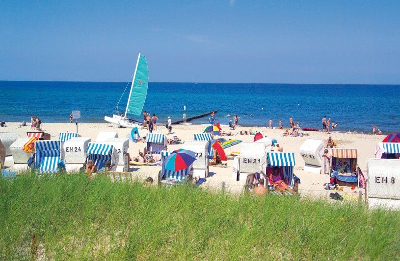Strand von Kühlungsborn- Freizeitaktivitäten Region Ostsee